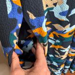 Stine Goya Mavelin Dress‎ Abstract Floral Sz XL Blue Photo 5