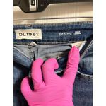 DL1961 Jeans Womens 26 Blue Cropped Frayed Raw Hem MidRise Skinny Legging Photo 3