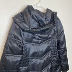 Laundry by Shelli Segal  Womens Winter Puffer Jacket In Black Size Medium Photo 4