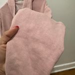 Champion Size Small Pink Acid Wash Hoodie White Logo Women's Pullover Sweater Photo 12