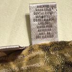 Chico's Y2K Crinkle Mesh Floral Long Sleeve Top - Size 1 Photo 4