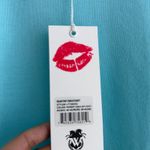 Wildfox  Sweatshirt Womens Medium Roadtrip Aqua Sky Blue Oversized Sweater Photo 1