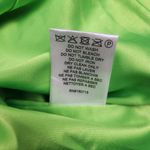 Retrofête Retrofete Saige Double Breasted Blazer in Lime Punch Green Size XS NWT Satin Photo 12