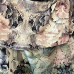 Ripe a pea in the pod maternity floral off the shoulder dress size medium White Photo 6