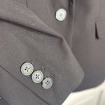 Lands' End Women’s Black Blazer Button Classic Clothing Jacket W1069 Sz 8 Petite Photo 2