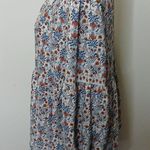 Max Studio floral puffy sleeve button up blouse size medium Photo 5