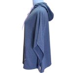 DB Sunday Breast Cancer Awareness Poncho Hoodie XS Gray Photo 3