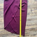 Lulus  Women’s So Flirty Burgundy One Shoulder Cutout Asymmetrical Dress Size XS Photo 4