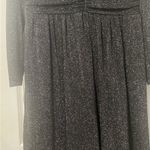 NWT Black sparkle holiday dress Size 10 Photo 2