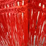 POL Orange Red Embellished Crop Camisole Photo 6