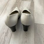 Jil Sander  Pumps leather pointed toe womens White size 39.5 designer classic Photo 3