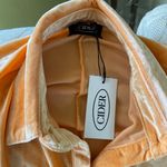 Cider Gathered Velvet Dress Photo 3