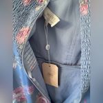 WAYF NWT Tulip-Hem Floral Corset Midi Dress – Size L – MSRP (Zipper Repair Needed) Photo 6