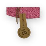 Anthropologie new  [by C.C.] 𒀭 Sparkle Straw Cowboy Hat 𒀭 Medium Pink 𒀭UPF 50+ Photo 13