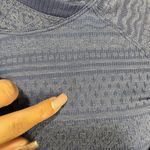 Lululemon  Rest Less Hoodie Gatsby Blue White size 6 Photo 4