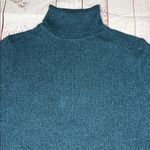 Valerie Stevens  Deep Teal Turtleneck Sweater size L Photo 2