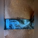 Fossil Vintage  Western Brown Cowhide Leather Crossbody Bag Purse Festival Hippie Photo 10