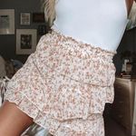 Princess Polly Floral Ruffled Skirt Photo 0