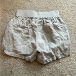 Faherty  Arlie Day Shorts Surplus Women's Gray Pull On Pockets Linen Blend Sz xs Photo 7