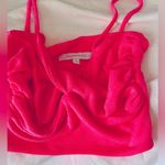 Olivaceous Neon pink crop top Photo 0