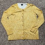 Talbots Women’s Golden Leopard Print Cardigan Size Medium Photo 0