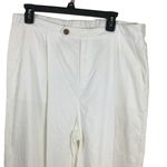 Gap Wide Leg Pleated Linen Blend Trousers Nwot Photo 1