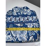 Vera Bradley  Tech Organizer Case Blue‎ Lagoon Make Up ? Travel Floral Paisley Photo 8