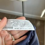 ZARA Cream & Navy Knit Jacquard Mock Neck Skater Dress Size Small Photo 6