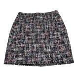 Ann Taylor  Loft NWT Black Blue Pink‎ Tweed Straight Skirt 16 Lined Workwear Photo 1