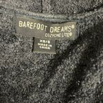 Barefoot Dreams Coastal Hooded Sweater Hoodie Stripe Pockets Cozy Chic Photo 4