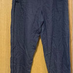 Caslon  Women's Linen Blend Gray Pants - Size Small Photo 0