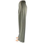 ZARA Gray High Waisted Pleated Wide Leg Loose Fit Trouser Dress Pants Size XS Photo 1