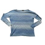 Vince . blue striped boatneck long sleeve top size S Photo 8
