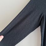 Aerie  Real Soft Black Ribbed Long Sleeve Tee, Size Small Photo 3