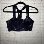 Free People Movement On The Radar Black Tie Dye Sports Bra Tank Top White Sz M/L Photo 3