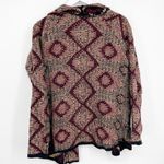 Le Temps Des Cerises Boho Western Rodeo Grandma Open Sweater Cardigan SZ M Multiple Size M Photo 5