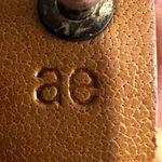 American Eagle silver tone and brown leather bracelet Photo 6