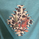 Fashion express western top Green Size XL Photo 1