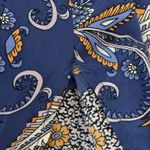 Yumi Kim  Dress Womens‎ Medium Blue Multicolor Paisley Maxi Dress Silk Colorful Photo 6