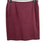 ExOfficio Skirt Burgundy Knee Length Knit Pencil Skirt Small Travel Adventure Red Photo 0