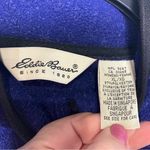 Eddie Bauer fleece quarter zip pullover blue purple size XL Photo 2