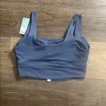UNISSU Women's Navy Slate Padded Yoga Athletic Sports Bra Medium NEW Blue Photo 1