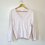 H&M Light Pink V-Neck Sweater Size S EUC Photo 2
