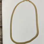 14k GE 18” HERRINGBONE JC LIND NECKLACE Vintage EUC Gold Photo 0