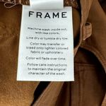 frame denim  Ali High Rise Coated Cigarette Jeans Coated Caramel Size 27 Photo 8