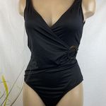 Chadwick's Chadwick’s Black 1 piece Swimsuit Bathingsuit 8 New Photo 0