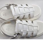 Call it spring  White Chunky Platform Wedge Sandals Womens Size 7.5 EU 38 Photo 3