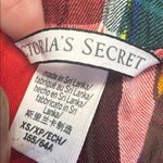 Victoria's Secret  Plaid Red Holiday Checkers Pajama Pants Size XS EIC #2070 Photo 5