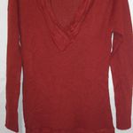 Allison Brittney  S Red Beautiful Sweater Tunic Photo 0