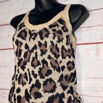Umgee  Boutique Cheetah Sweater Tank | Women’s Small Photo 1